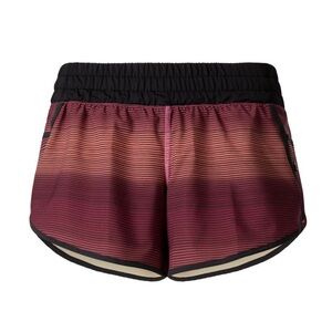 Lululemon Tracker Short III Simply Radiant Pink Paradise Black Size 6